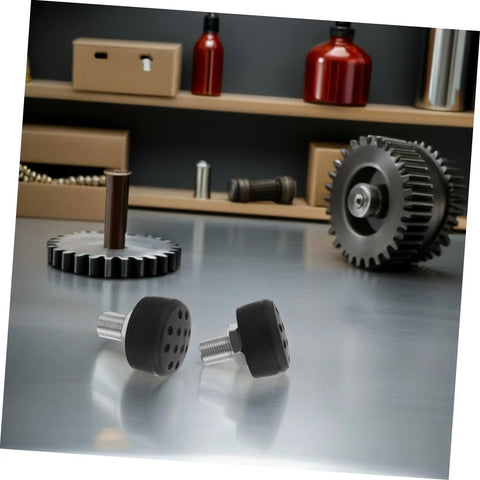 Adjustable Rubber Brake Blocks For Roller Skates And Quad Skates High Efficiency Toe Stoppers Easy To Install Durable