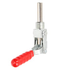 Push Pull Toggle Clamp With Iron And Plastic Build, Heavy Duty 136 Kg Holding Force, Arrow Storage Case, Workholding Tool For Testing Jigs, Welding, Crosscut Sled Setup, Equipment Installation, And Home Decor Projects, red handle