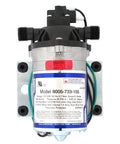 Diaphragm Pump For High Pressure Water Systems For RVs And Boats, 1.5 GPM Flow, Self Priming Up To 8 Feet, Model 8005-733-155.