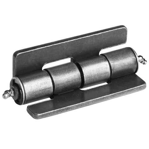 2 Pack 6 Inch Weld On Hinge For Trailers, Beefy Heavy Duty Weldable Trailer Hinge With Grease Zerk Fitting, steel weld-on hinge