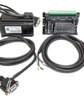 Bulletproof NEMA 23 Closed Loop Stepper Motor Setup Featuring Hella Smooth Hybrid Servo Control and accessories for CNC applications.