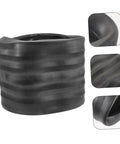 Garden Seeder Roller Replacement For Planters And Ground Spreader Wheel With Rubber Pressure Tire, black rubber material