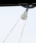 Beefed Up Heavy Duty Fixed Hoist Pulley With Single Wheel For Wire Rope Lifting And Industrial Towing Applications Steel Rigging