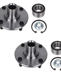 Front Wheel Hub And Bearing Assembly 518510 For Ford Focus 2000 To 2011 4 Lug Pattern Plug And Play Replacement parts