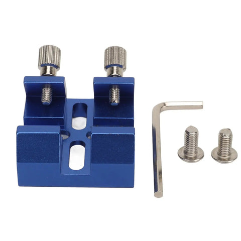Universal Dovetail Base For Finder Scope Mount Bracket Fits C8 C8HD C925 C11HD And Sky Rover 80ED 102ED 130APO 100ED Telescopes Dual Thumbscrew Locks Stable Plate Built Tough For Sharpstar And SkyWatcher Setups Blue with screws and wrench