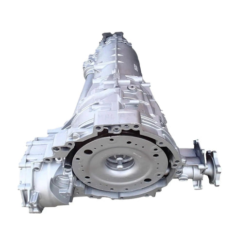 Top Shelf 8HP55 Automatic Transmission Gearbox For Audi A6 A8 Q5, heavy-duty assembly with a sleek design and durable finish.