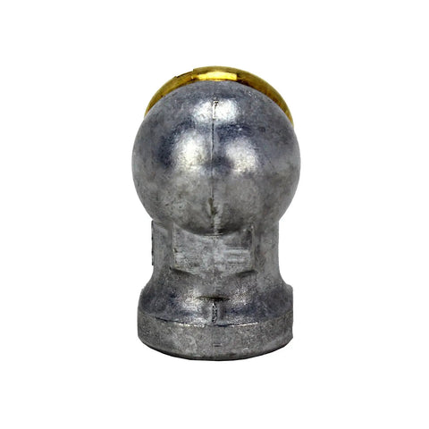 One Quarter Inch Single Head Air Chuck With Closed Sealing, metal construction, viewed from the front, showcasing its design