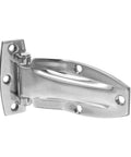 Heavy Duty Stainless Steel Rear Door Hinge For Trucks And Cargo Containers Built Tough Marine Grade Hardware with detailed design.