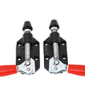 Push Pull Toggle Clamp Set For Woodworking And Do It Yourself Projects, Tunable Positioning Jig Accessories, Left Right 20mm Stroke, Stable Clamping