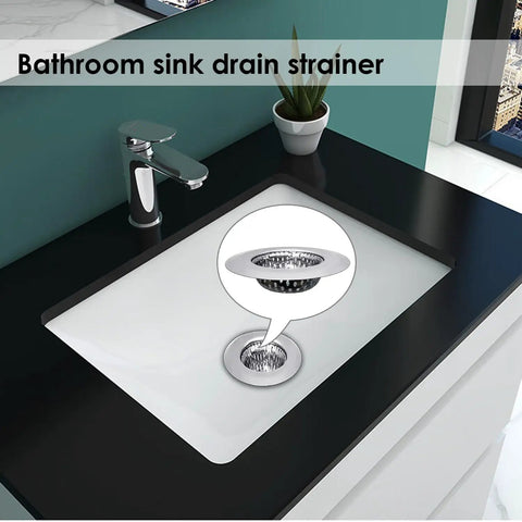 Super Heavy Duty 304 Stainless Steel Bathtub Drain Strainer That Actually Traps All The Hair Rust Resistant Shower And Sink Filter Basket Keeps Your Plumbing Trash Free And Flowing Smoothly Year Round