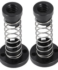 2-Pack Stainless Steel T8 Lead Screws With Copper Nuts Kit For 3D Printers Precise Pitch Easy Mounting Low Maintenance Rugged Linear Motion Upgrade