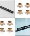 Assorted 80Pcs IPX UFL RF Coaxial Connectors SMD SMT PCB Mount Socket Jack Female For Antenna Wireless LAN Equipment Coaxial Cable 50 Ohm Impedance