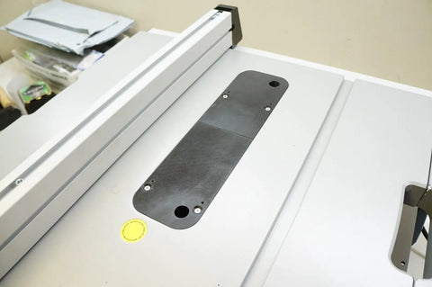Zero Clearance Throat Plate Insert For Bosch 4100 Table Saw Two Piece Design Shop Ready Install Easy Precise Gap Control