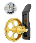 Beefed Up Extruder Gear Assembly Kit For A1 Mini 3D Printer Brass And Aluminum Alloy Build with CNC Machined Idler Arm