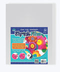 Clear Shrink Plastic Craft Sheets 8.5 X 11 Inches 50 Pack Premium Transparent Film for oven baking and custom charms.