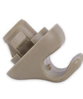 Beige Sun Visor Hook Clip Bracket Hanger For Honda Accord Civic CR-V Odyssey Pilot Ridgeline, Rugged ABS Plastic Interior Accessory
