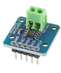 3 Pack SPI Type K Thermocouple Temperature Sensor Board Modules With MAX31855 MAX6675 for Arduino, front view showing connectors