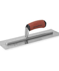 Pro Grade High Carbon Steel Finishing Trowel 4.75 By 14 Inch For Concrete, Masonry, And Drywall, DuraSoft Handle, Xtralite Aluminum Mounting, Lightweight Yet Strong Made In USA