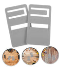 Rv Refrigerator Handle Repair Kit 2 Pack Durable Door Prop Clips shown with DIY installation tools