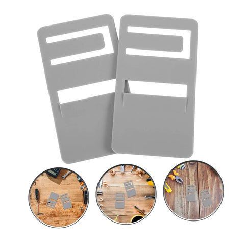 Rv Refrigerator Handle Repair Kit 2 Pack Durable Door Prop Clips shown with DIY installation tools