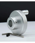 Movable Red Hand Wheel For Machine Tools Round Rotating Hand Wheel With Sliding Table And Screw Lever Hand Wheel Manipulator