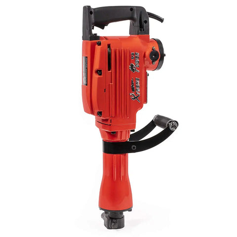 Beast 2200W Demolition Hammer With Flat And Bull Point Chisel Bits Concrete Breaker For Pavement And Walls Ideal For DIY Demolition Chipping Tile And Brick Heavy Duty Concrete Breaker For Construction Jobs