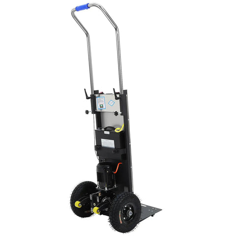Beefed Up Motorized Hand Truck With 1200W Power And Stair Climbing Capability, Hauls Up To 881 Lbs Smoothly, Lithium Battery, Dual Safety Ropes, Electric Moving Cart For Household Appliances And Heavy Cargo Transport, front view