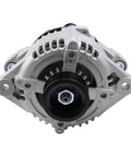 Front view of 150AMP Beefed Up Alternator For Hyundai Sonata Santa Fe Sport Optima Kia Sorento Sportage 2.0L 2.4L Engines 2015-2021 Direct Fit Replacement Meets OEM Specs.