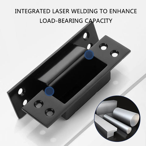 Heavy Duty Door Catch Latches With Adjustable Tension Roller Catch For Quiet Smooth Operation shown with laser welding detail