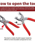 Snap Fastener Kit With Hollow And Solid Metal Prong Snaps 9.5Mm 400 Pcs 100 Sets In 10 Color Options With Durable Punch Tool And Pliers instructions