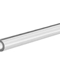 Clear FDA PVC Tubing 5/16 In ID 7/16 In OD 2 Ft Length Soft Flexible Chemical Resistant Plastic Tubing For Food Grade Lab Home Brewing And Everyday Use, side view
