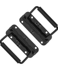Heavy Duty Spring Loaded Surface Mount Folding Handles With Stainless Steel Construction And Comfortable Rubber Grips Set Of 2 for tool chests