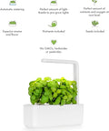 Indoor Herb Garden Kit With Grow Light For Kitchen Windowsill, A Smart Garden That Makes Hydroponics A Breeze, Easy Setup