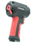 One Half Inch Stubby Air Impact Wrench With 885 Ft Lbs Max Torque For Tight Engine Spaces, Brake Repair And Auto Maintenance, Compact Pneumatic Tool Built For The Garage