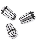 Three Piece CNC Collet Set For Lathe And Milling One Eighth Inch Four Millimeter And Six Millimeter Spring Collets For Engraving And Workholding ER11 Compatible Pro Grade Precision With Ultra Low Runout
