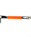 10 Inch Precision Nail Puller Cats Paw Pry Bar With Ergonomic Soft Grip Forged High Carbon Steel Crow Bar Tool Lying Flat