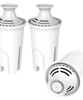 3 Pack Water Filter Replacement Kit For Pitchers And Dispensers, Fits Brita OB03, Classic 35557, Mavea 107007