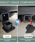 2 Inch Trailer Hitch Cover Heavy Duty Rubber Tow Hook Dust Plug Cap for Receiver Tubes Weatherproof Comparison