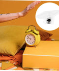 Heavy Duty Steel Ball Transfer Rollers 8 Pack With Swivel Casters And Screw Mounts For Industrial Material Handling And Transport Equipment Perfect For Home Garage Or Shop Use To Move Heavy Stuff Smoothly, yellow alarm clock on bedside table