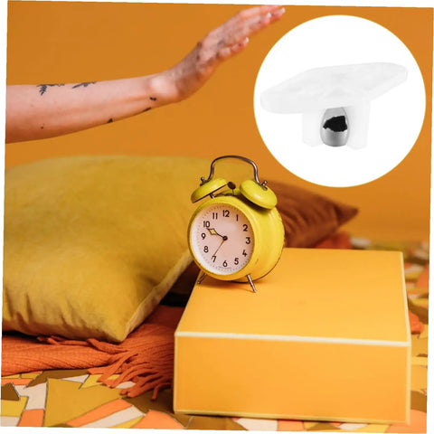 Heavy Duty Steel Ball Transfer Rollers 8 Pack With Swivel Casters And Screw Mounts For Industrial Material Handling And Transport Equipment Perfect For Home Garage Or Shop Use To Move Heavy Stuff Smoothly, yellow alarm clock on bedside table