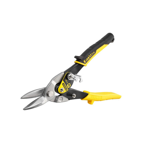 Heavy Duty Aviation Tin Snips Straight Cut 9 7/8 Inch For Sheet Metal Cutting Up To 18 Gauge Steel Or 23 Gauge Stainless, Chrome Molybdenum Blades