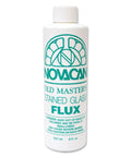 Old Masters Zinc Flux For Stained Glass All-Purpose Soldering Flux With Easy Water Cleanup 8 Oz Green Formula bottle
