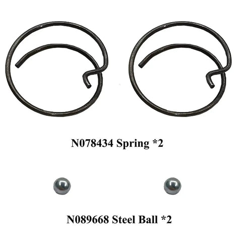 Two Pack Spring And Steel Ball Replacement Kit For Impact Driver Bit Holder System Fits DCF805C2 DCF825 DCF885 DCF886 N078434 N089668