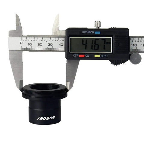 Caliper measuring Telescope Photo Adapter Kit With T Adapter And T2 Ring For 1.25 Inch Mount Compatible With Nikon DSLRs