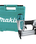 Lightweight 18 Gauge Brad Nailer, Drives 5 Eighths To 2 Inches, 2.9 Lbs Aluminum Body, Narrow Nose For Tight Spots, Pro Grade Build with carrying case