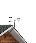 Built Tough Heavy Duty 1.5 Inch Antenna Mounting Pole 35 Inch Long J Mount For Starlink Weather Station And All Antennas on roof