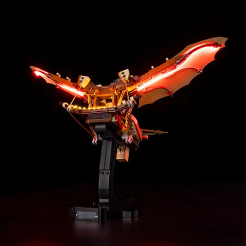 LED Lighting Kit For 10363 Aircraft Model Plug N Play USB Powered Copper Core High Grade ABS Build Lighting Components Only No Model Included