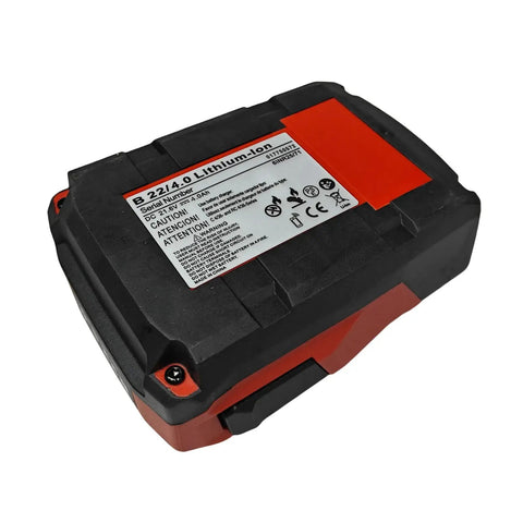Replacement B22 4000mAh Lithium Battery For 18V 21.6V And 22V Cordless Drills, Drivers, Hammers, Power Tools