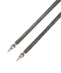 Badass U Shaped Finned Tubular Heating Element Fast Air Warmup Heater 220 Volt 1000 Watt rugged stainless steel with mounting points.