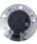 Rear Wheel Bearing And Hub Assembly For Mazda 3 2004-2013 And Mazda 5 2006-2015 FWD 5 Lug With ABS top view in OEM quality.